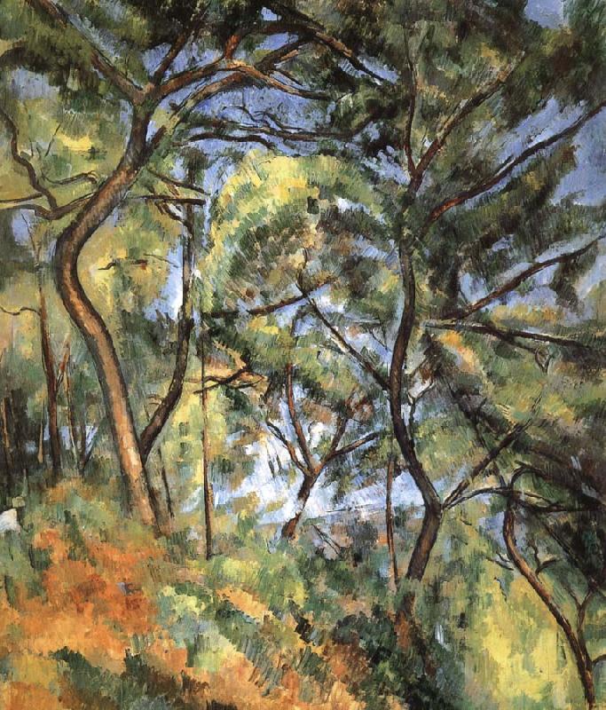 Paul Cezanne forest